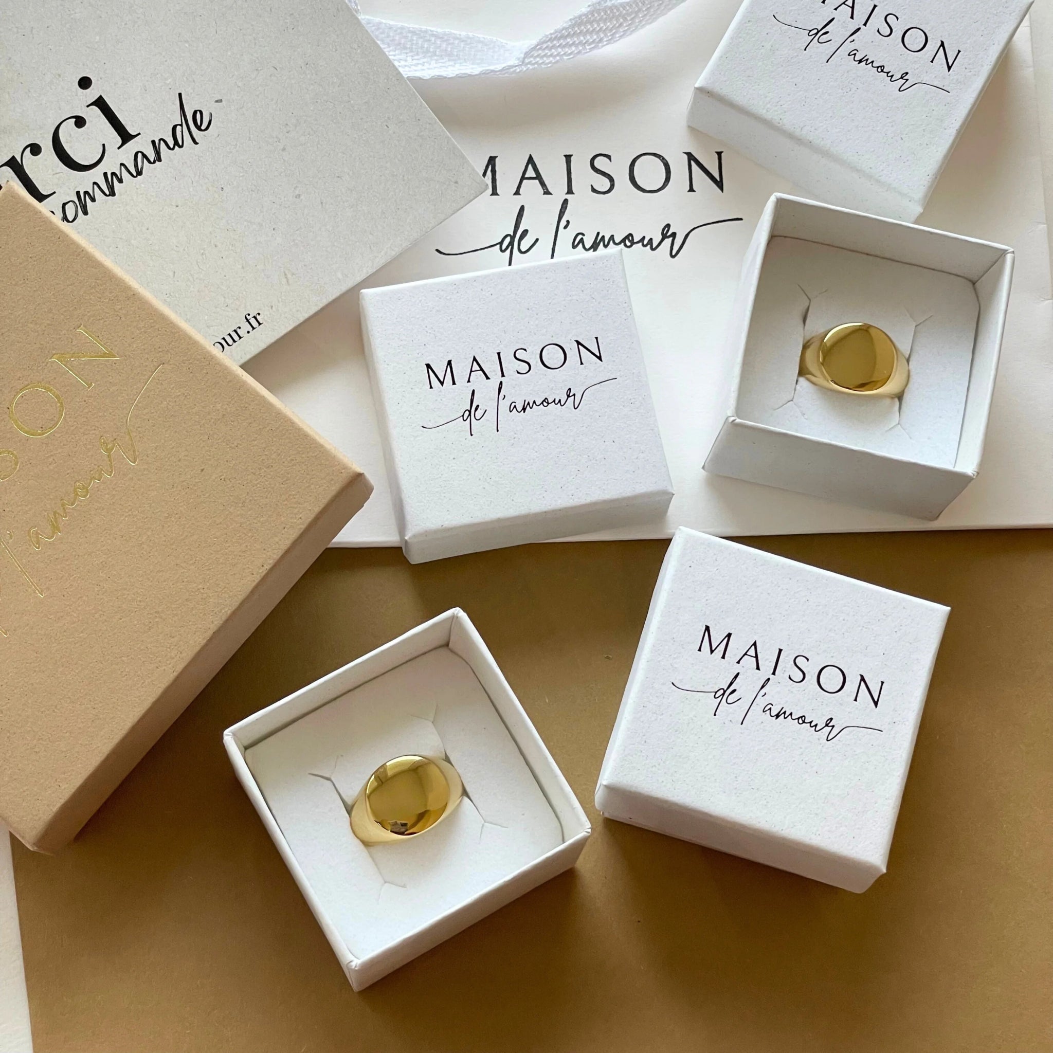 Bague LORENZA - MAISON DE L'AMOUR