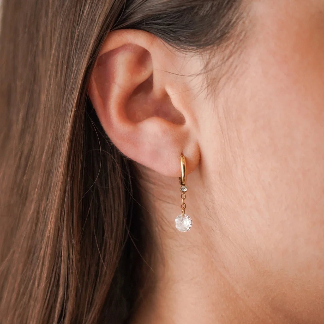 Boucles d'oreilles LEANE - MAISON DE L'AMOUR