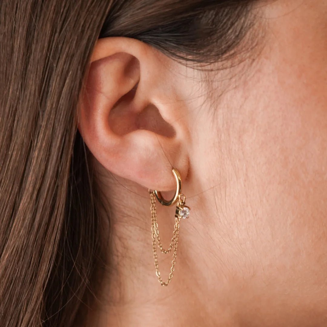 Boucles d'oreilles MARINE - MAISON DE L'AMOUR