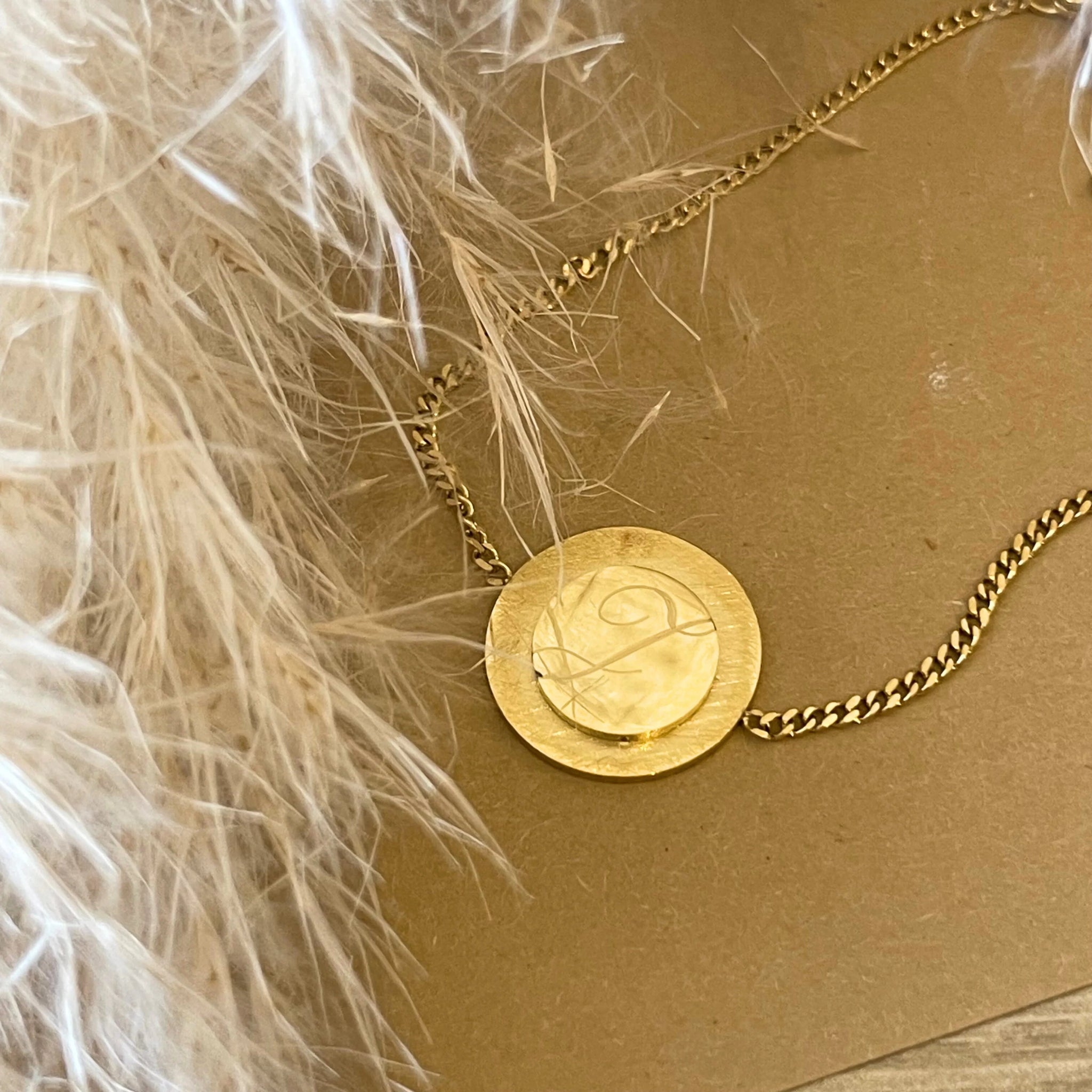 Bracelet Brossé Personnalisé MON INITIALE - MAISON DE L'AMOUR