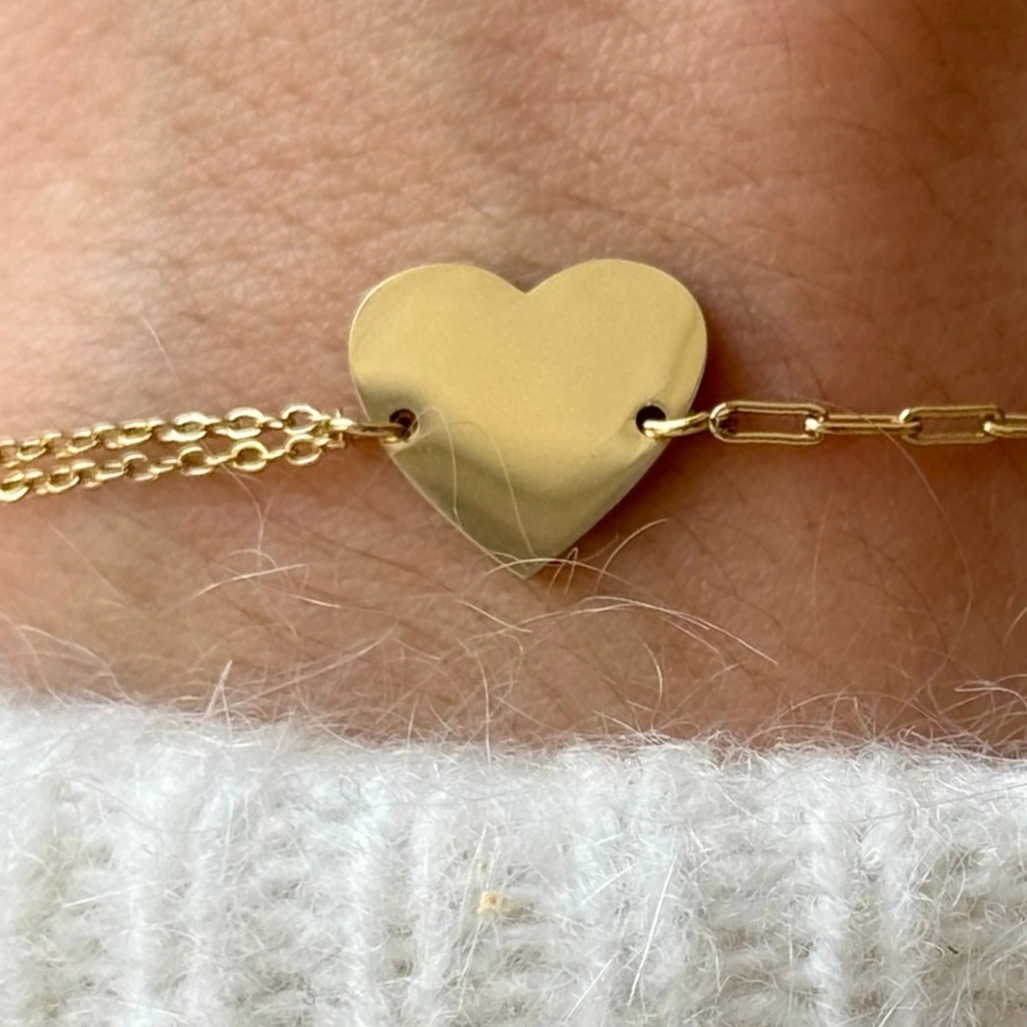 Bracelet Personnalisé CŒUR - MAISON DE L'AMOUR - 