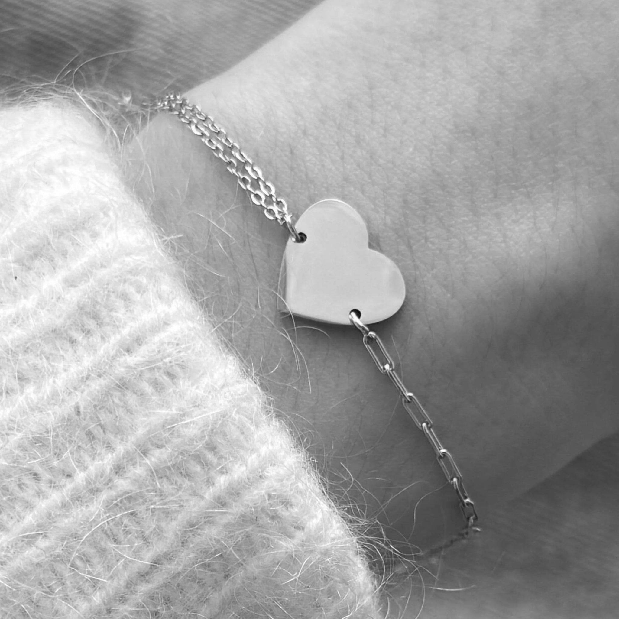 Bracelet Personnalisé CŒUR - MAISON DE L'AMOUR - 