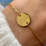 Bracelet Personnalisé MON INITIALE - MAISON DE L'AMOUR - 