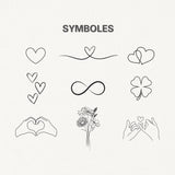 Bracelet Personnalisé Multi - Chaînes MON INITIALE - MAISON DE L'AMOUR