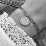 Bracelet Personnalisé Multi - Chaînes MON INITIALE - MAISON DE L'AMOUR