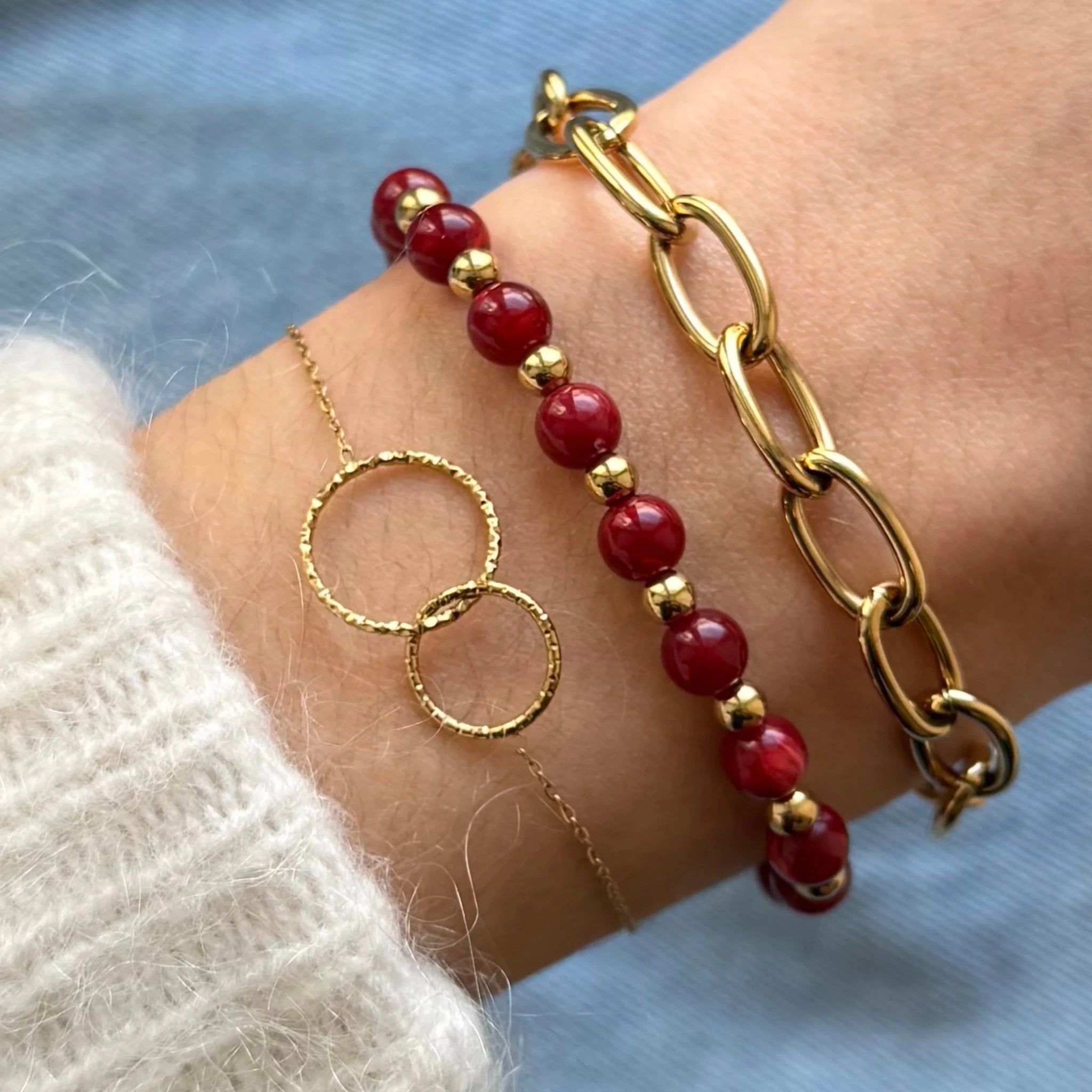 Bracelet SOLINE - MAISON DE L'AMOUR - 