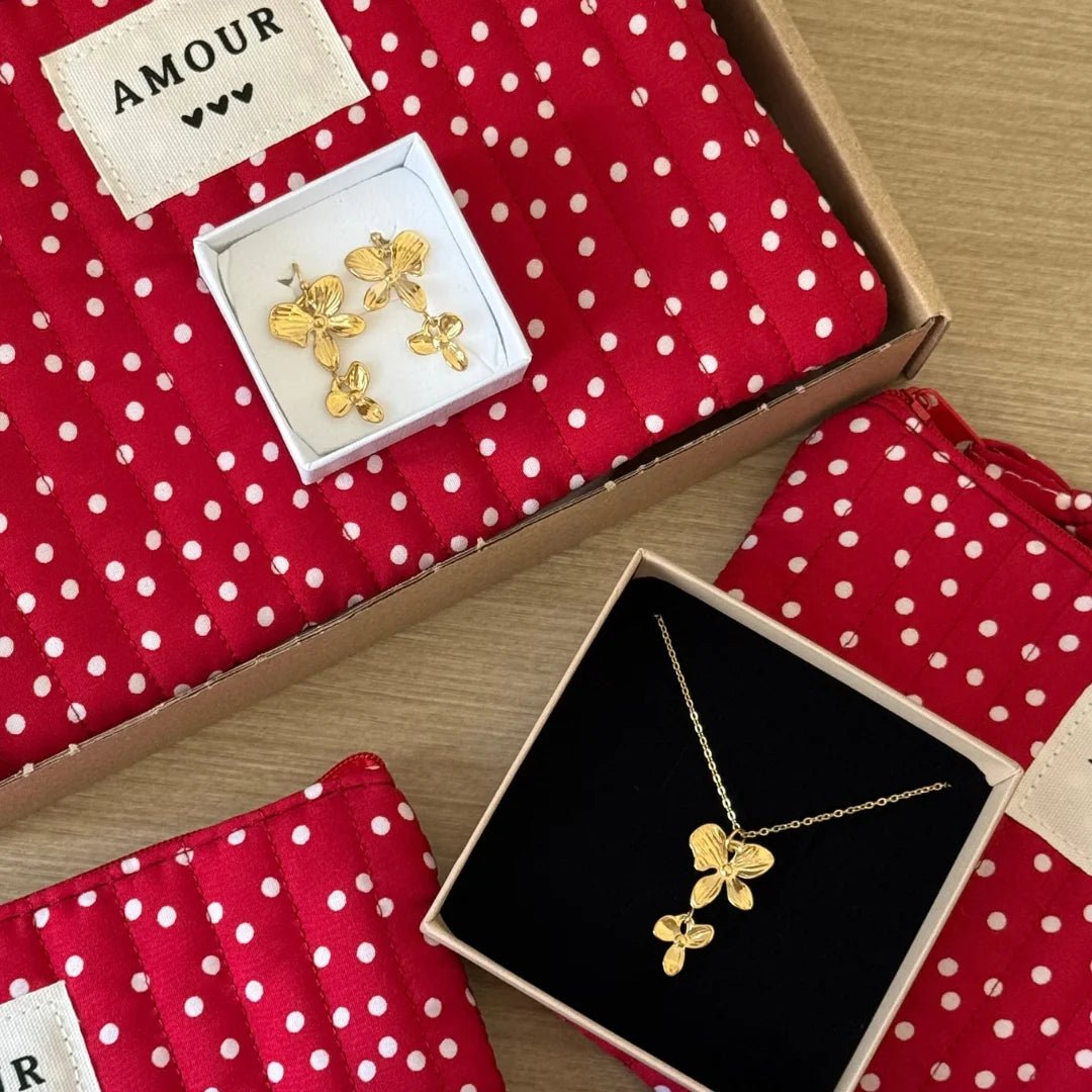 Coffret Saint - Valentin FLORA (2+1 Offert) - MAISON DE L'AMOUR - 