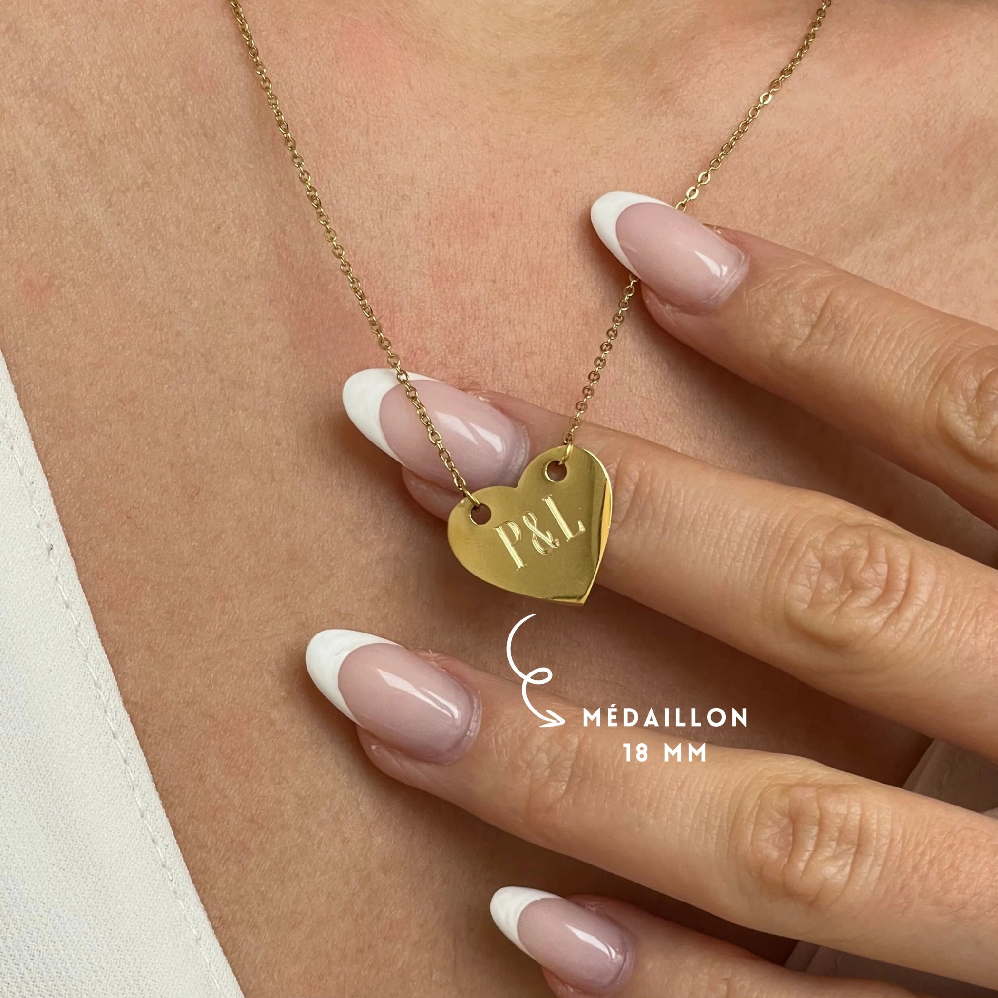 Collier Personnalisé CŒUR - MAISON DE L'AMOUR