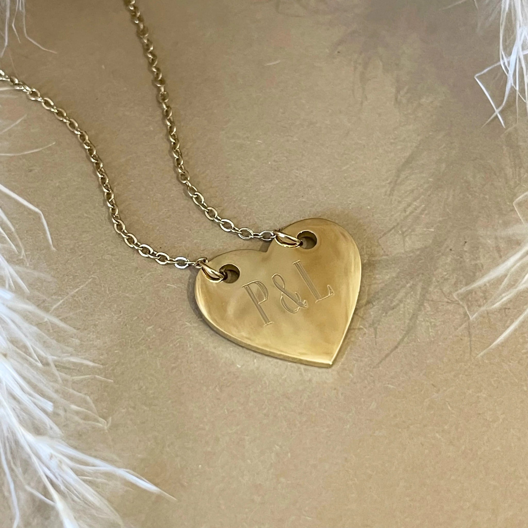 Collier Personnalisé CŒUR - MAISON DE L'AMOUR
