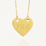 Collier Personnalisé CŒUR - MAISON DE L'AMOUR