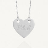 Collier Personnalisé CŒUR - MAISON DE L'AMOUR