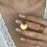 Collier Personnalisé DOUBLE MÉDAILLE - MAISON DE L'AMOUR
