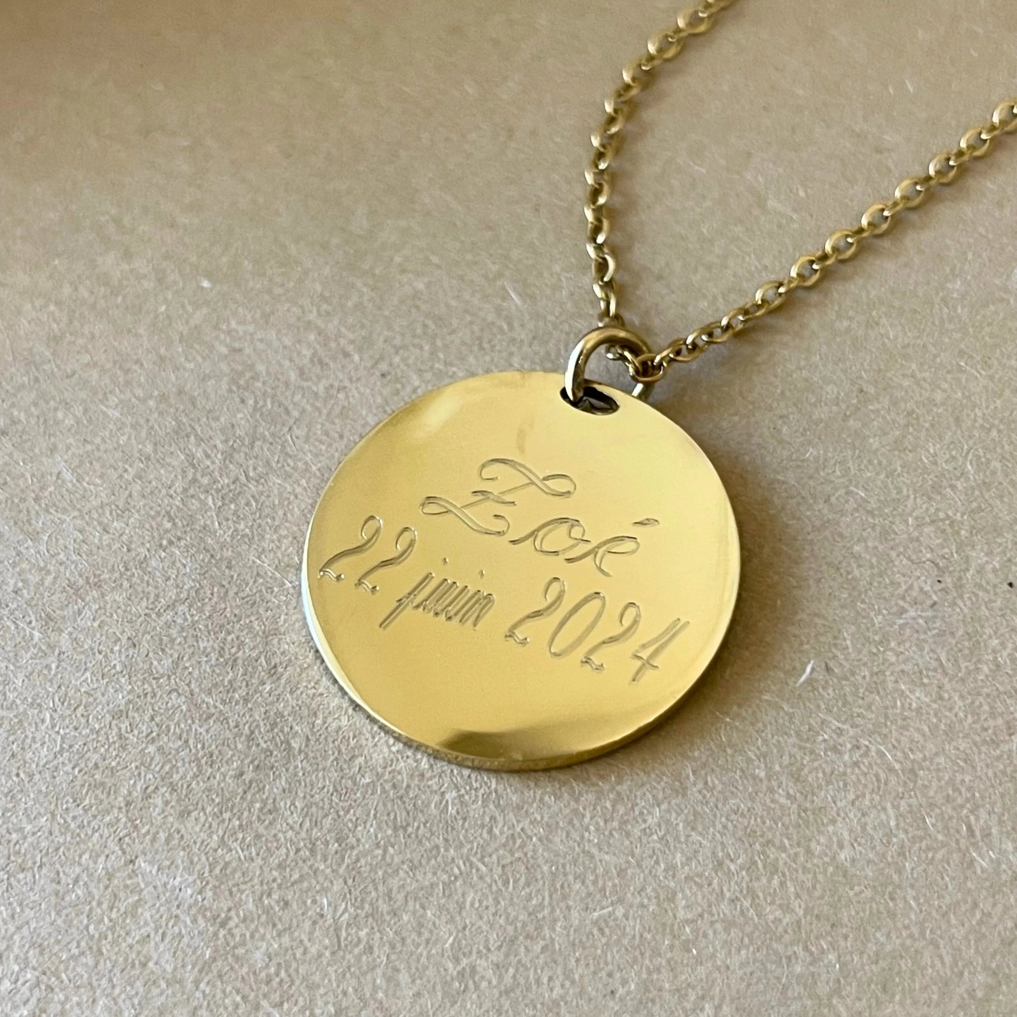 Collier Personnalisé FLEUR DE NAISSANCE - MAISON DE L'AMOUR