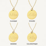 Collier Personnalisé MON PRÉNOM - MAISON DE L'AMOUR