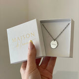 Collier Personnalisé MON PRÉNOM MANUSCRIT - MAISON DE L'AMOUR