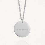 Collier Personnalisé MON PRÉNOM MANUSCRIT - MAISON DE L'AMOUR