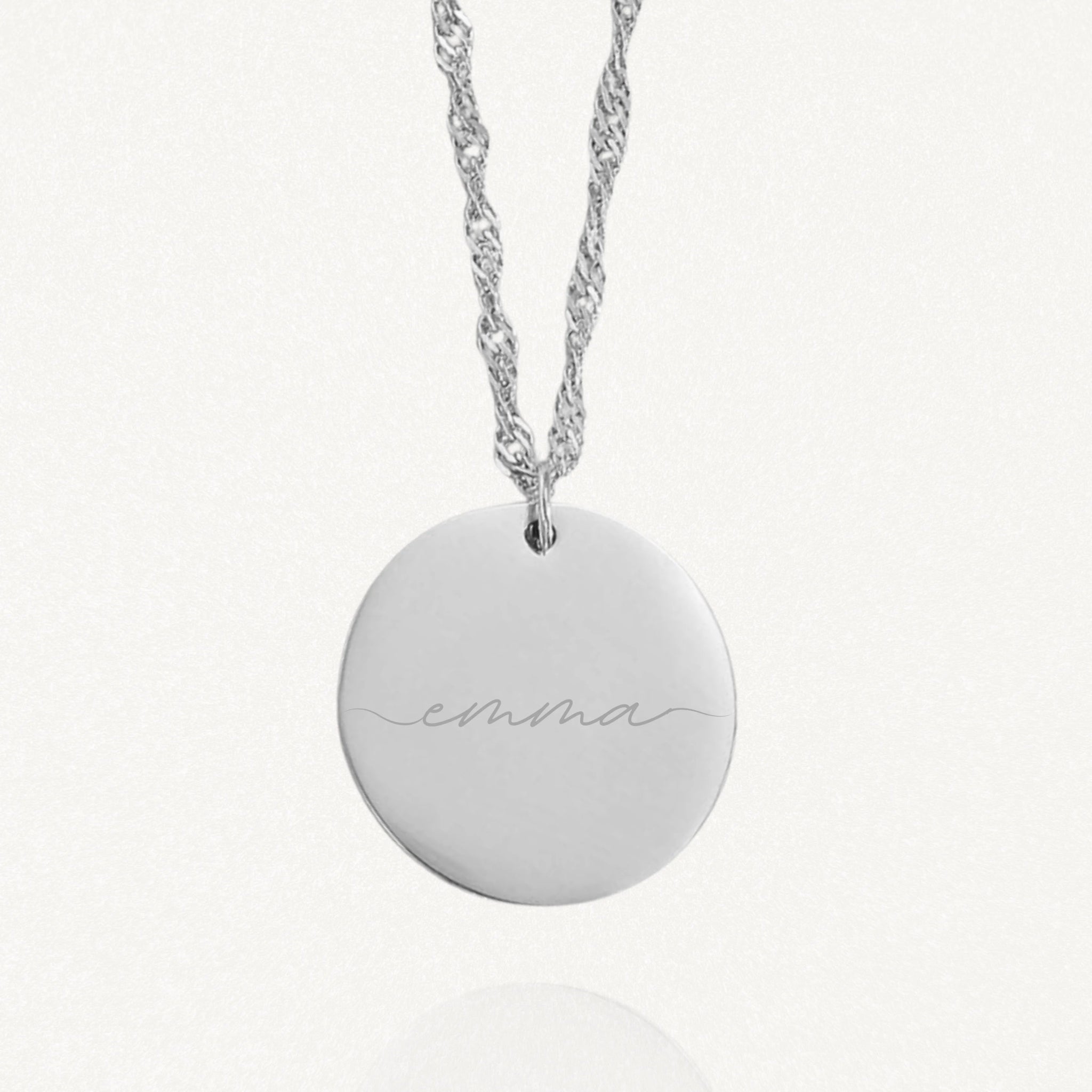 Collier Personnalisé MON PRÉNOM MANUSCRIT - MAISON DE L'AMOUR