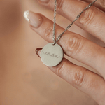 Collier Personnalisé MON PRÉNOM MANUSCRIT - MAISON DE L'AMOUR - 