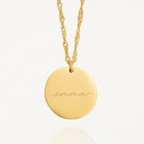 Collier Personnalisé MON PRÉNOM MANUSCRIT - MAISON DE L'AMOUR