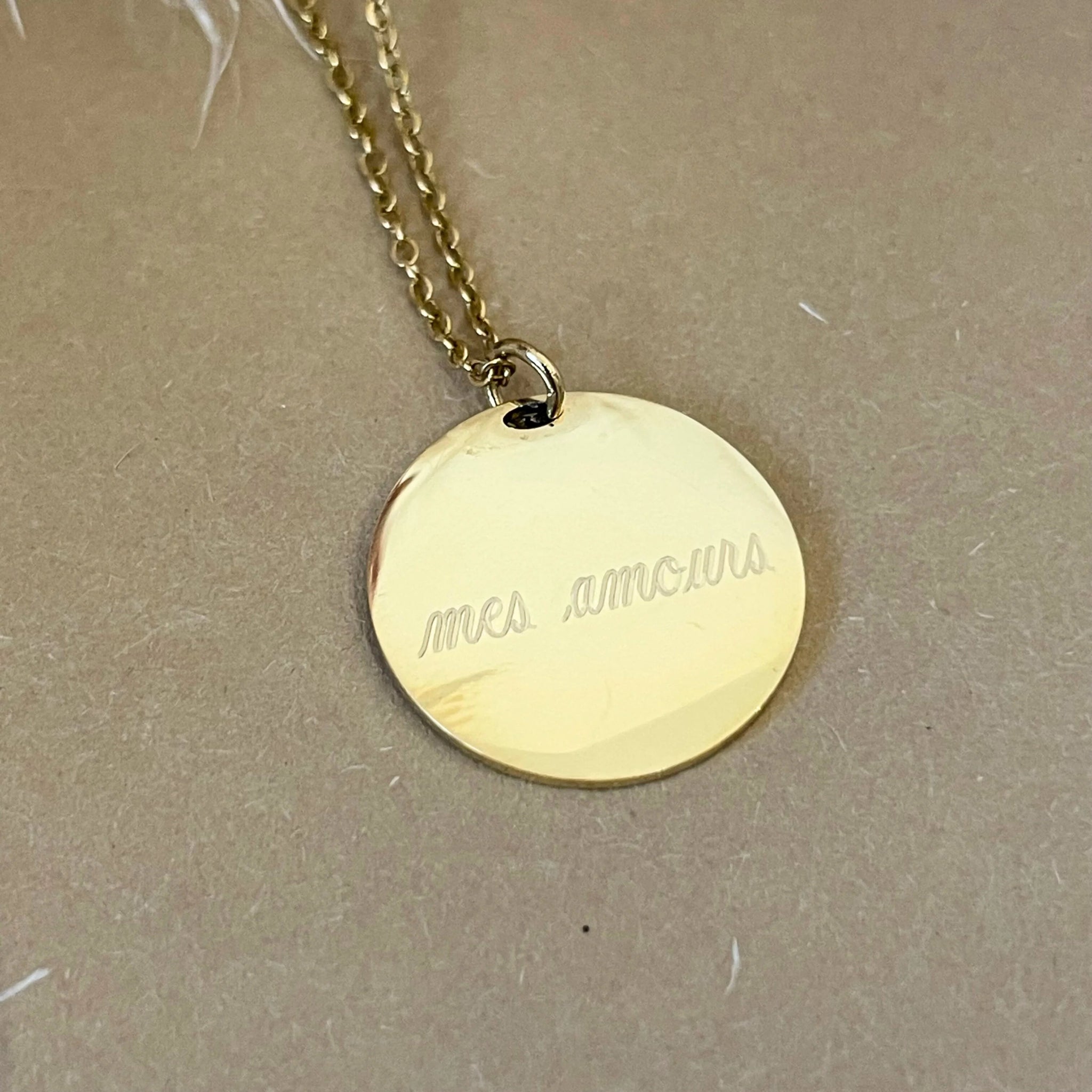 Collier Personnalisé MON TRIO PRÉFÉRÉ - MAISON DE L'AMOUR